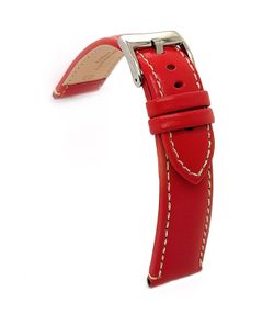 Correa Reloj Diloy Piel Roja 22mm CP000373.06.22