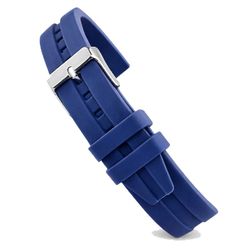 Correa Reloj Diloy Silicón Azul Marino 24mm CSSBR03L.05.24