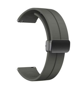 Correa Reloj Diloy Silicón Gris 22mm CS0SBR45.07.22