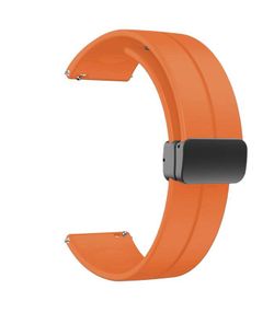 Correa Reloj Diloy Silicón Naranja 20mm CS0SBR45.12.20