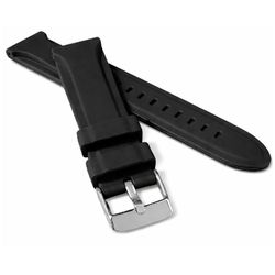 Correa Reloj Diloy Silicón Negro 20mm CS0SBR11.01.20