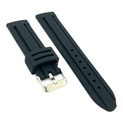 Correa Reloj Diloy Silicón Negro 24mm CS00S253.01.24