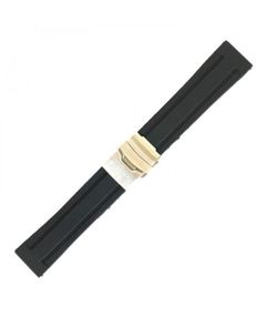 Correa Reloj Diloy Silicón Negro 24mm CS0SBR36.01.24