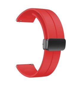 Correa Reloj Diloy Silicón Rojo 22mm CS0SBR45.06.22
