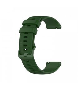 Correa Reloj Diloy Silicón Verde Militar 22mm CS0SBR42.27.22