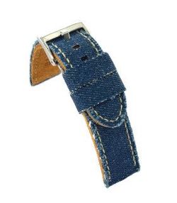 Correa Reloj Diloy Tela Denim-Piel Azul 18mm CP000390.16.18