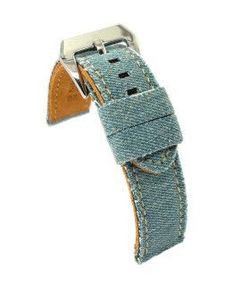 Correa Reloj Diloy Tela Denim-Piel Azul Cielo 20mm CP000390.19.20