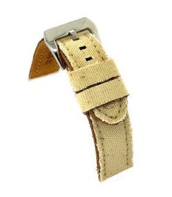 Correa Reloj Diloy Tela Denim-Piel Crema 24mm CP000390.23.24