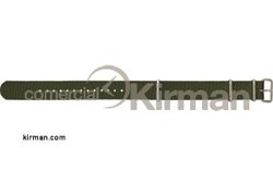 Correa Reloj Nylon 22mm 137066 Iberia Verde Cierre Hebilla