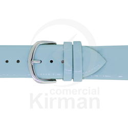 Correa Reloj Piel 28x80/120mm 142109CE Celeste Cierre Hebilla