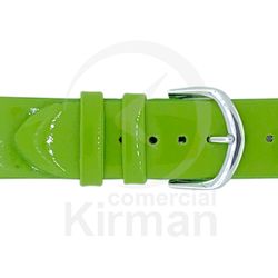 Correa Reloj Piel 28x80/120mm 142109V Verde Cierre Hebilla