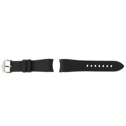 Correa Reloj Silicón 64301-18 Setúbal Negro Ancho 18mm