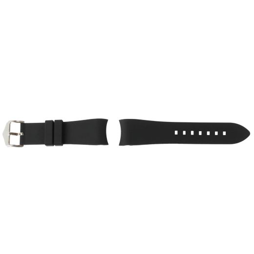 Correa Reloj Silicón 64301-18 Setúbal Negro Ancho 18mm
