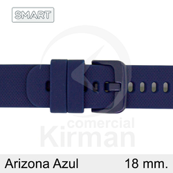 Correa Reloj Silicona 18mm 135167/18A Smart Arizona Azul Cierre Hebilla
