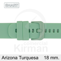 Correa Reloj Silicona 18mm 135167/18T Smart Arizona Turquesa Cierre Hebilla
