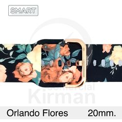 Correa Reloj Silicona 20mm 135164/20E2 Smart Orlando Flores Cierre Hebilla