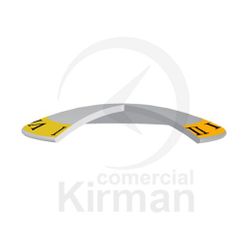 Cristal Reloj Mineral 227-002-210 Bombé C. Bisel Dorado - Números Diámetro 21,0mm