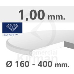 Cristal Reloj Zafiro 221-100-215 Plano 1,00mm N°215