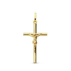 Cruz Cristo Oro 18kts 25x14mm Hueca 16767
