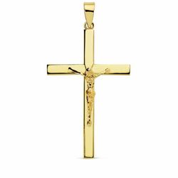 Cruz Cristo Oro 18kts 35x22mm 16838
