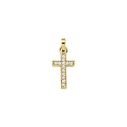 Cruz Oro 18kts Argyor MRM 12x7,3mm (18)75A0025 Diamantes