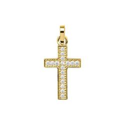 Cruz Oro 18kts Argyor MRM 18,05x11,85mm (18)75A0021-18,05mm Diamantes