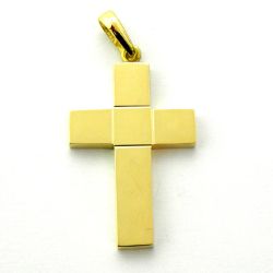 Cruz Oro 18kts Cruz Brillo 29x20mm C1/910/1
