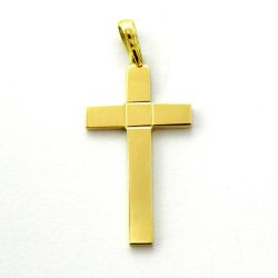 Cruz Oro 18kts Cruz Brillo 30x18mm C1/909/1