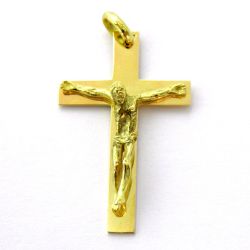 Cruz Oro 18kts Cruz Cristo 42x27mm C1/525/L