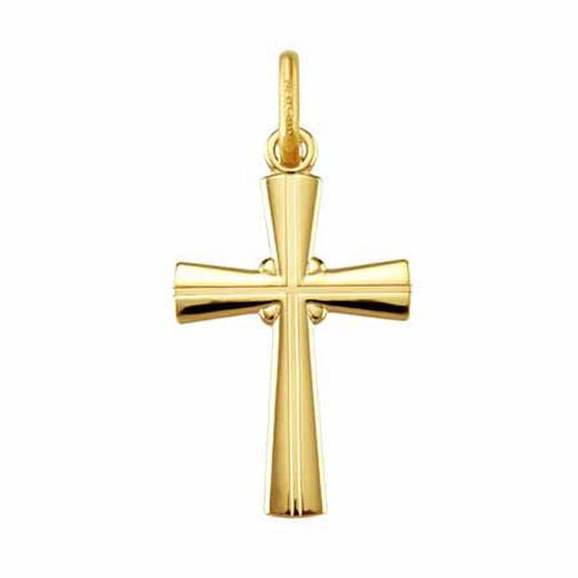 Cruz Argyor MRM de ouro 9kts 23x14mm (9)232005 decorada