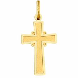 Cruz Oro 9kts Argyor MRM 25x15mm (9)23309 Decorada
