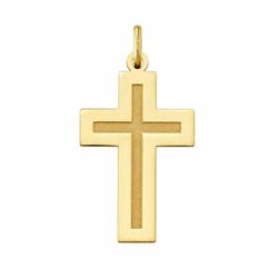 Cruz Oro 9kts Argyor MRM 28x16mm (9)23302 Latina