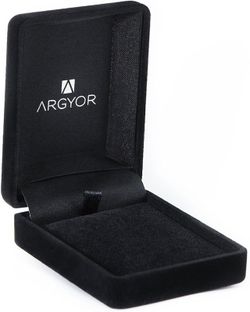 Cross 18k White Gold Argyor MRM 2mm (18)75B0023-1.20gr Diamonds