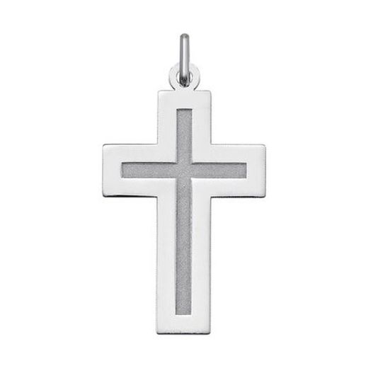 Argyor MRM Silberkreuz 28x16mm (AG)23302 Matt-Glanz