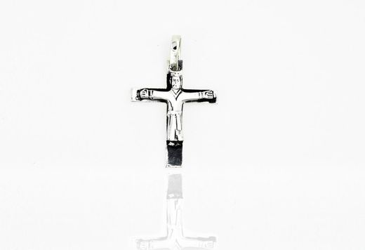 Croix en argent Arior 2,3 x 1,6 cm 1110153PU Crucifixion romane