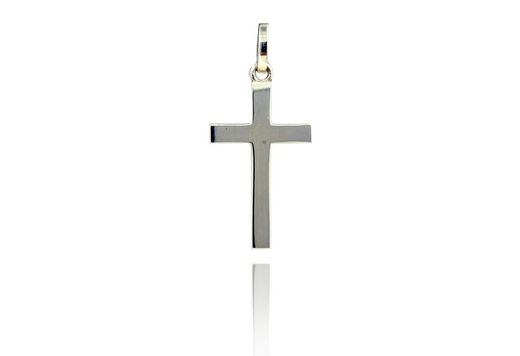 Croix d'argent Arior 2,6 x 1,6 cm 1110271PU Latina lisse