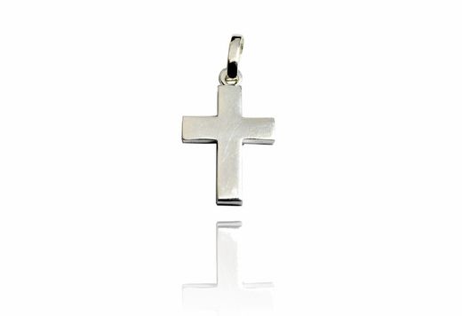 Cruz de Prata Arior 2x1,4x0,2cm 1110177PU Latina Lisa