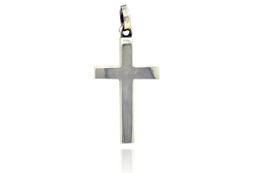 Cruz de Prata Arior 3,1x2cm 1110124PU Latina Lisa
