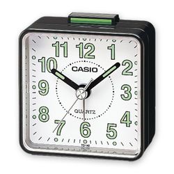 Casio Analoge Zwarte Wekker TQ-140-1BEF