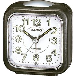 Despertador analógico Casio TQ-142-1EF preto