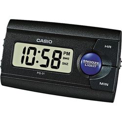 Despertador Casio Digital PQ-31-1EF Negro — Joyeriacanovas