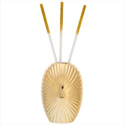 Difusor Fragancia Latón Oval 2152-02OR Dorado