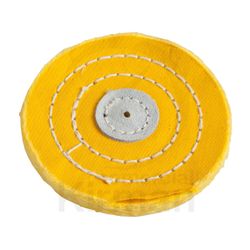 Disco Algodón 016162 Amarillo Abrillantar 50 Telas - 125mm