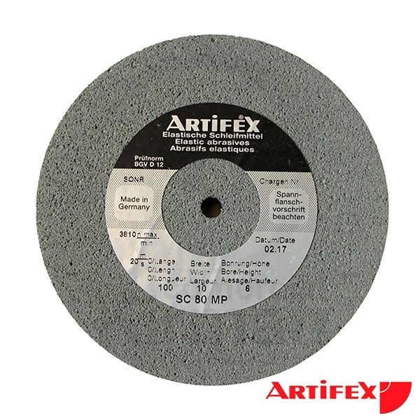 Disco Carburo De Silicio Artifex 016182 Presatinar 100mm Grano Grueso - Dureza Media