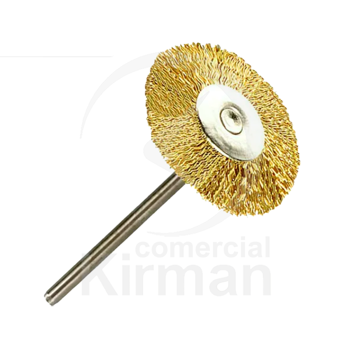 Disco Montado Metal 2,35mm 17249 Cerda Alambre Latón 22mm Diámetro