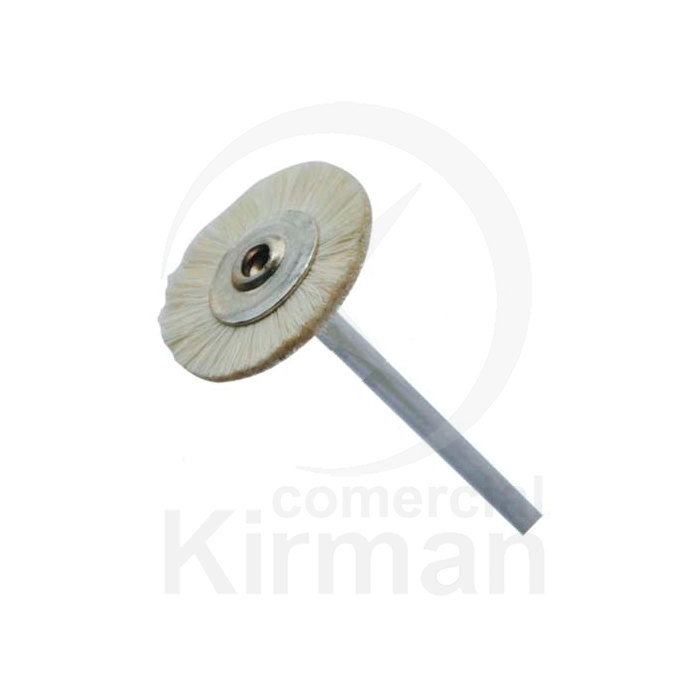 Disco Montado Metal 2,35mm 17262 Cerda Cabra Blanca 22mm Diámetro