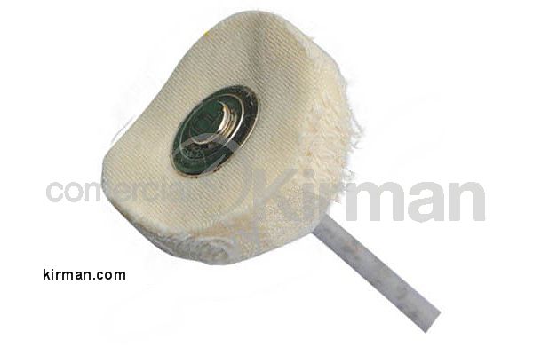 Disco Montado Metal 40mm 17252 Tela Blanca 22mm Diámetro