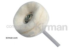 Disco Montado Metal 40mm 17255 Fibra Blanca 22mm Diámetro