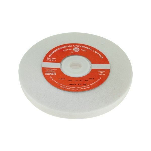 Disco Piedra Blanca 016150 Para Esmeril - Biselar Cristales 150mm