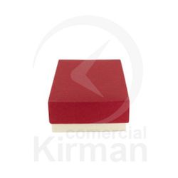 Estuche Cartón Marfil Bicolor Rojo 00028/R Classic 1 80x55x25mm